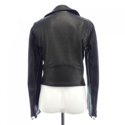 Fendi FPJ706 NBA Leather Riders Jacket