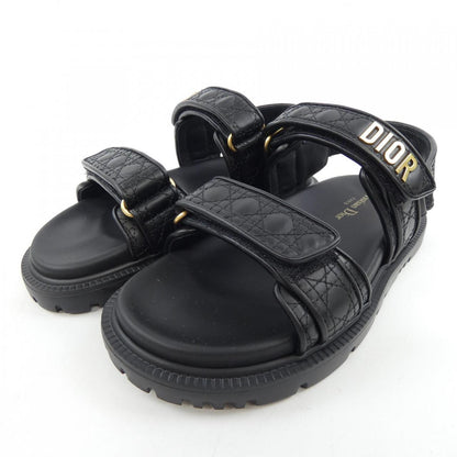 Christian Dior DIORACT Cannage Quilting Calfskin Sandals