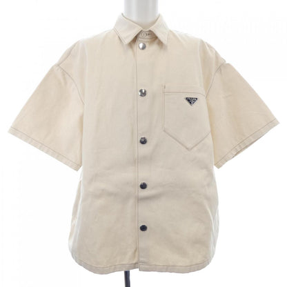 Prada Triangle Logo S/S Shirt