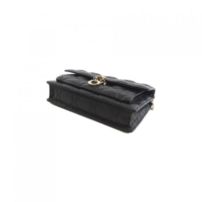 Christian Dior My Dior Lambskin Chain Wallet