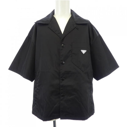 Prada Triangle Logo RE-NYLON S/S Shirt