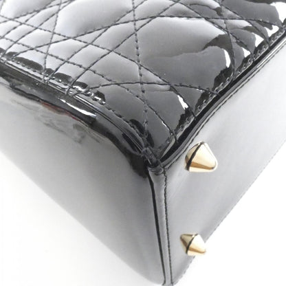 Christian Dior Lady Dior Enamel Bag
