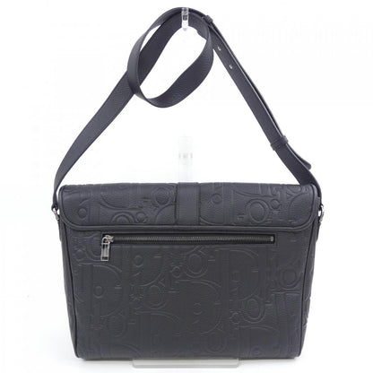 Dior Daily Flap Messenger Bag Gravity Leather Grained Calfskin Messenger Bag
