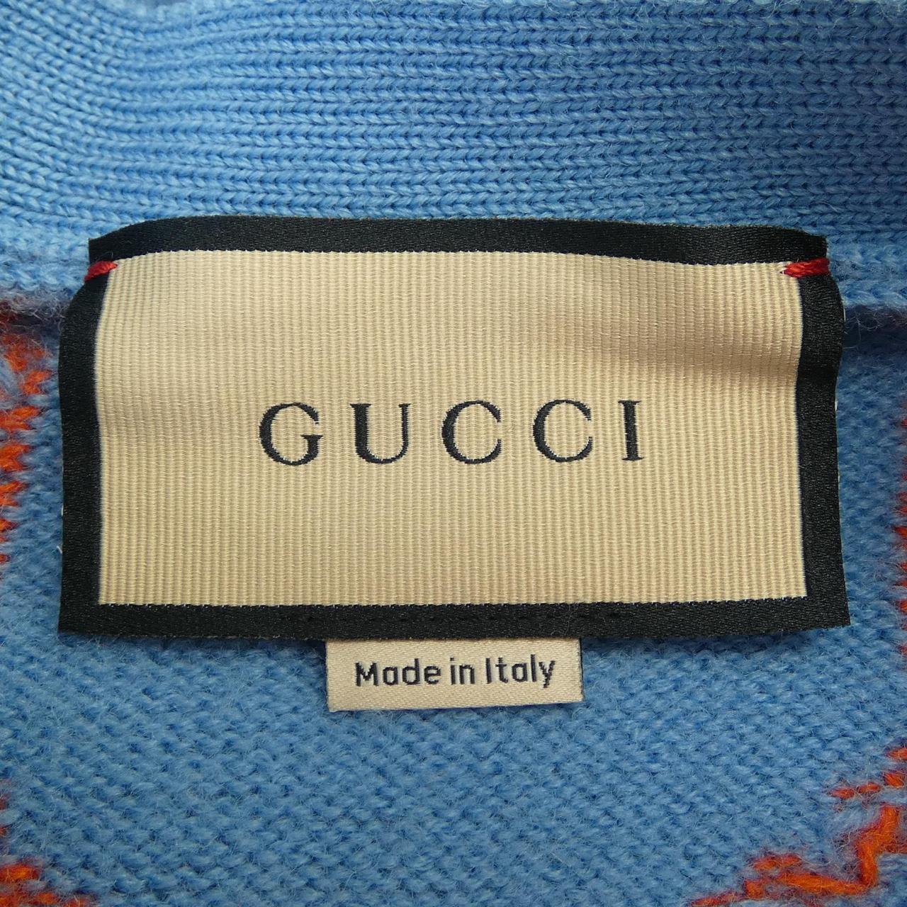 Gucci 764738 XKDPB Wool Cardigan
