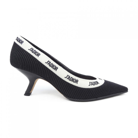 Christian Dior J'ADIOR Embroidery Fabric Pumps