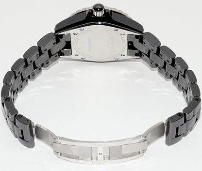 Chanel Black Ceramic J12 Watch H1708