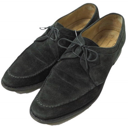 Enzo Bonafe Suede Ghillie Shoes Black UK6.5