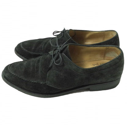 Enzo Bonafe Suede Ghillie Shoes Black UK6.5