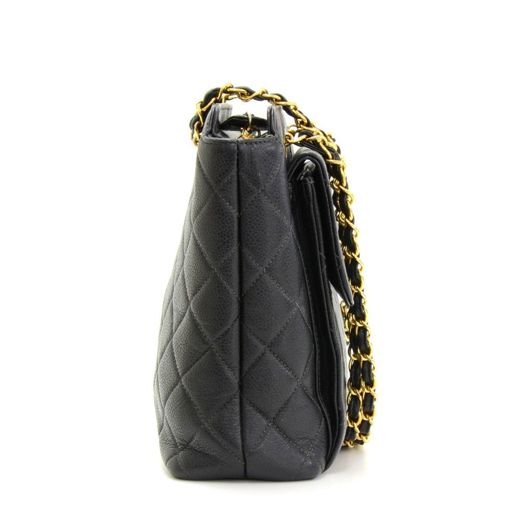 Chanel Caviar Leather Tote Bag