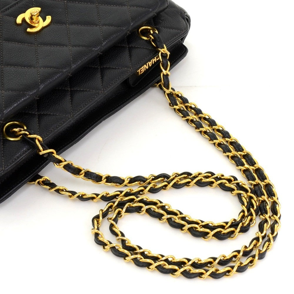 Chanel Caviar Leather Tote Bag