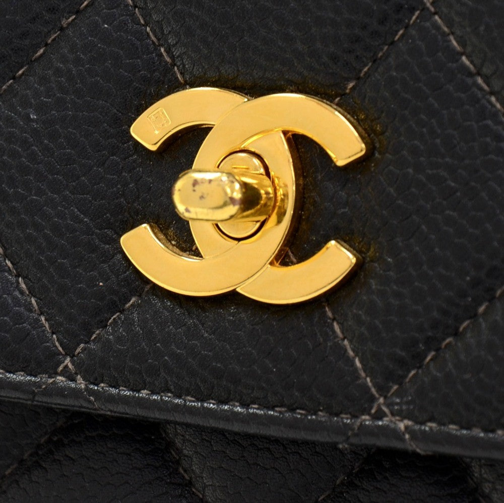 Chanel Caviar Leather Tote Bag