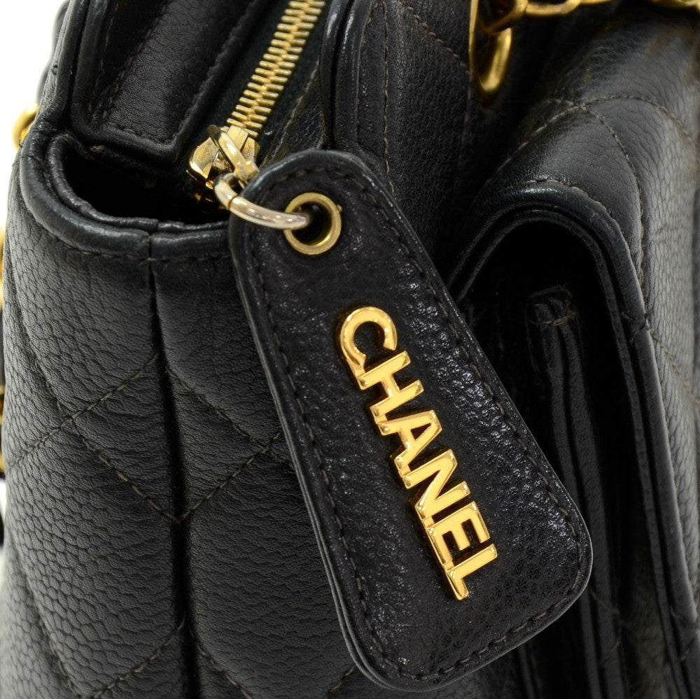 Chanel Caviar Leather Tote Bag