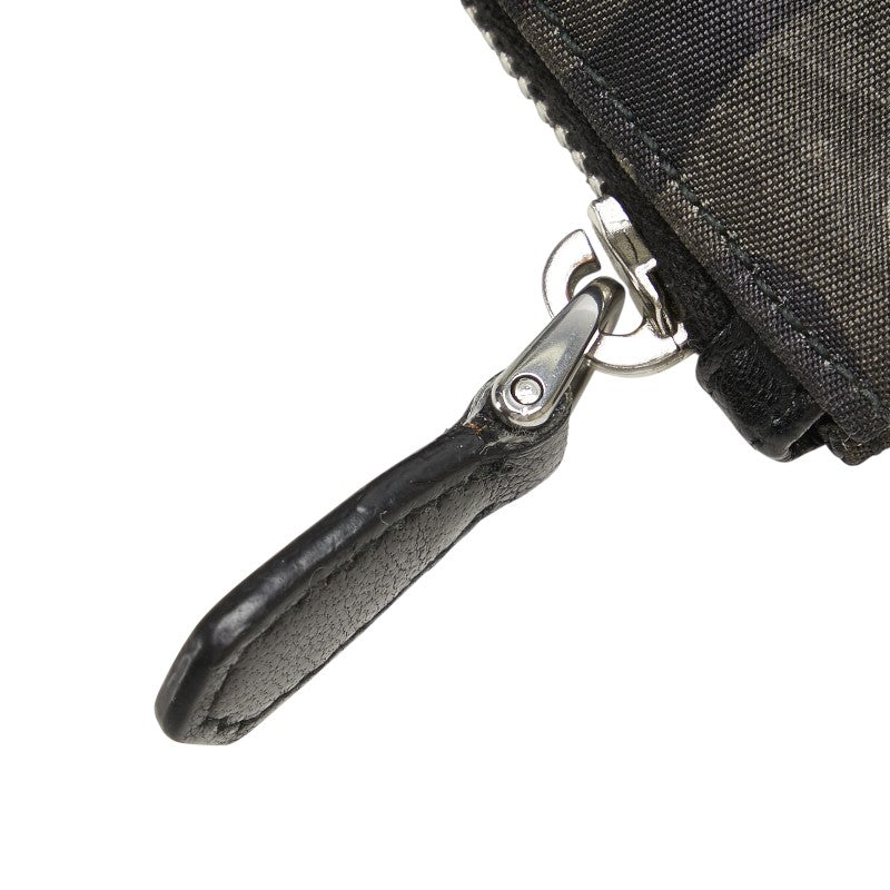 Prada Camouflage Nylon Leather Coin Case