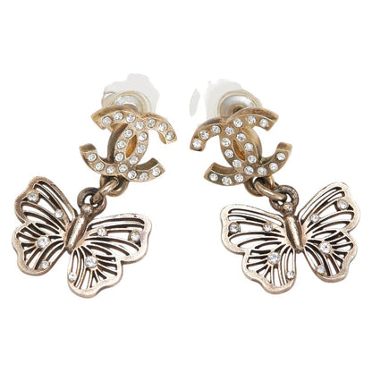 Chanel Coco Mark Butterfly Earrings