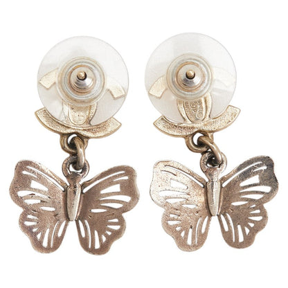 Chanel Coco Mark Butterfly Earrings