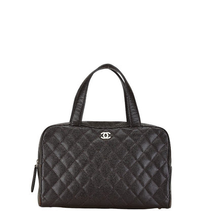 Chanel Coco Mark Caviar Skin Handbag