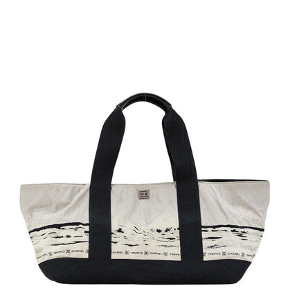 Chanel High Summer Coco Mark Nylon Tote Bag