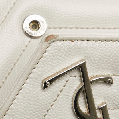 Saint Laurent Cassandra Leather Long Wallet