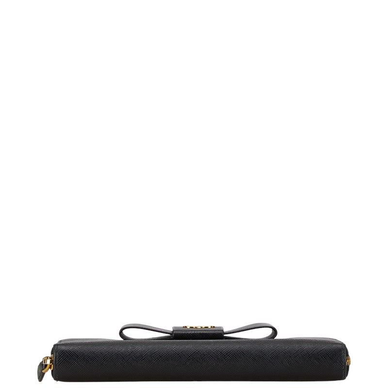 Prada Ribbon Saffiano Long Wallet