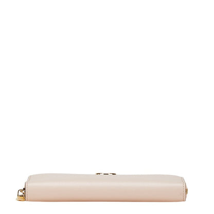 Fendi F is Leather Long Wallet