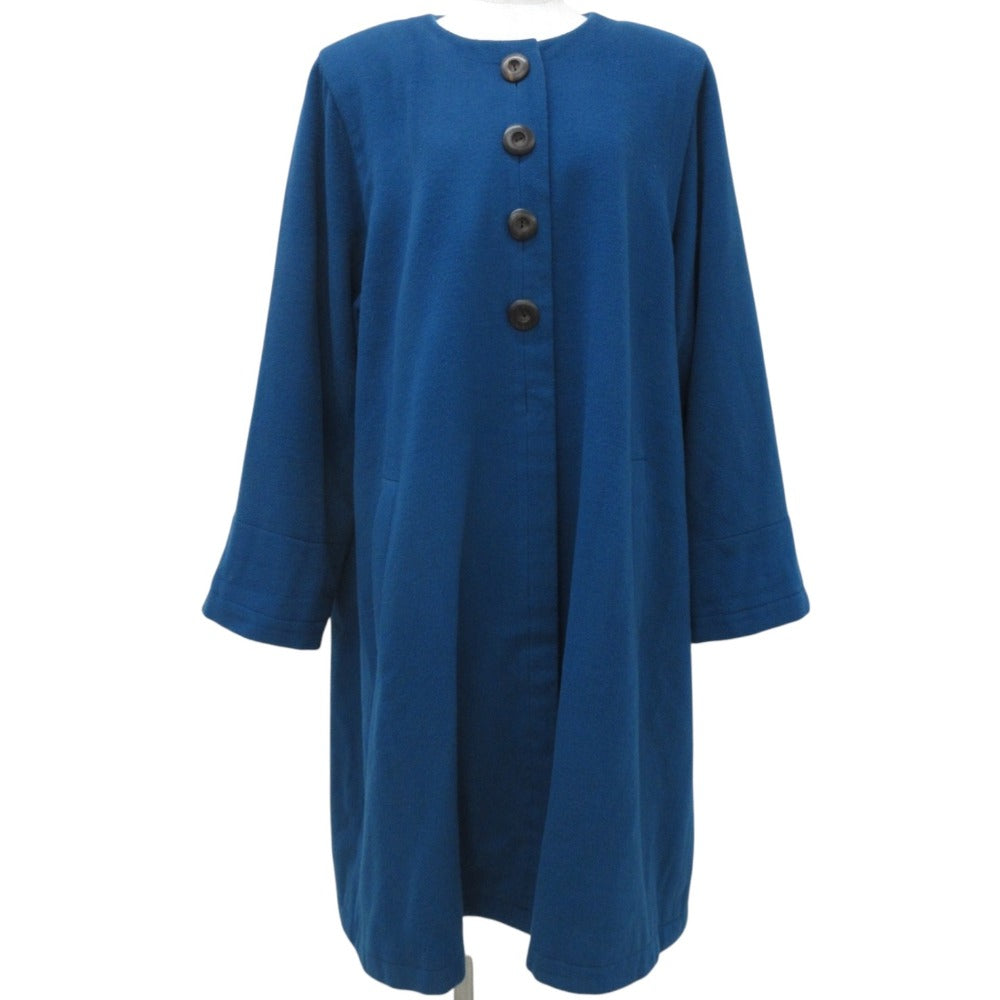 Yves Saint Laurent Rive Gauche Wool Coat