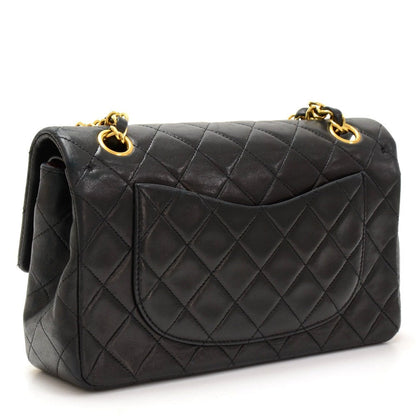 Chanel Double Flap Quilted Leather Bag
