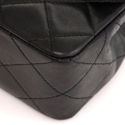 Chanel Double Flap Quilted Leather Bag