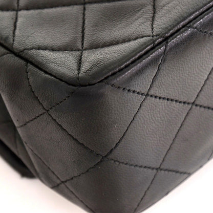 Chanel Double Flap Quilted Leather Bag