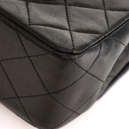 Chanel Double Flap Quilted Leather Bag