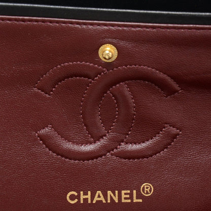 Chanel Double Flap Quilted Leather Bag