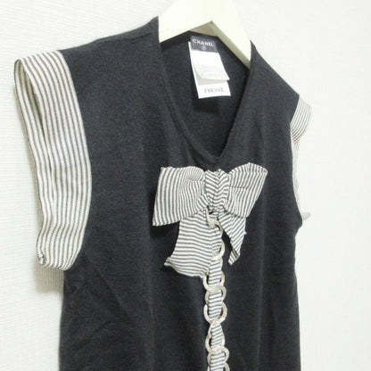 Chanel Cashmere Silk Sleeveless Knit