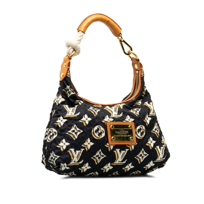 Louis Vuitton Bulle PM Monogram Nylon Leather Shoulder Bag