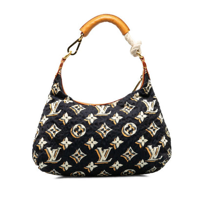 Louis Vuitton Bulle PM Monogram Nylon Leather Shoulder Bag