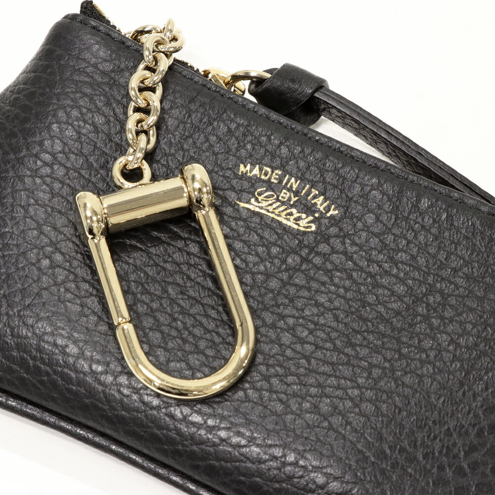 Gucci Calf Keyring Coin Case 2way Key Case 368879