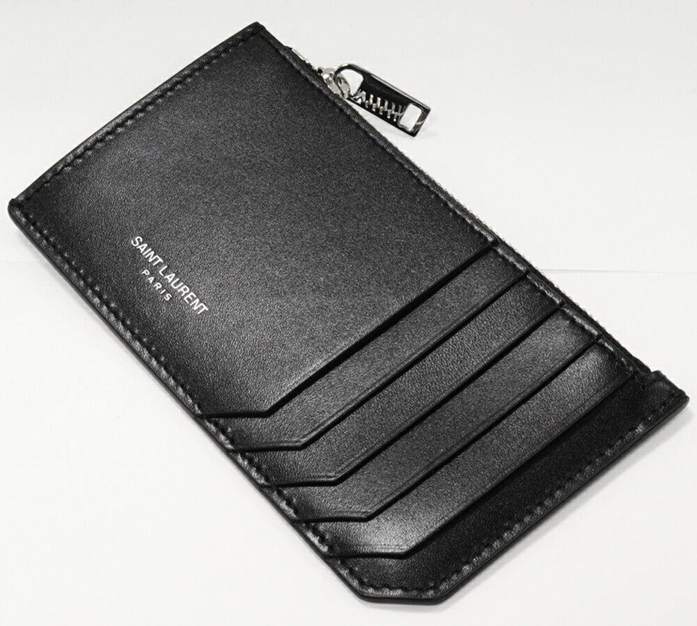 Saint Laurent Paris Calf Fragment Card Case Coin Case 609362