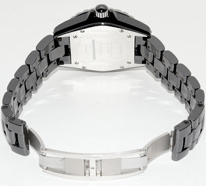 Chanel Black Ceramic J12 Watch H0685