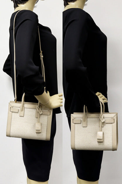 Saint Laurent Paris Calf Sac de Jour 2way Bag 400632 FAACT 9771