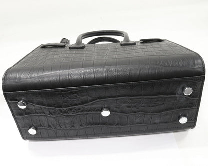 Saint Laurent Paris Sac de Jour Embossed Calf 2way Bag