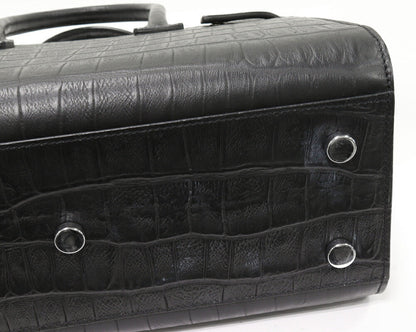 Saint Laurent Paris Sac de Jour Embossed Calf 2way Bag