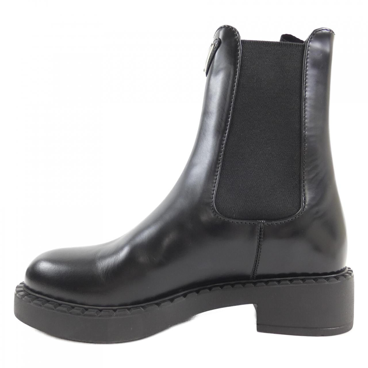 Prada 1U251N Brushed Leather Boots