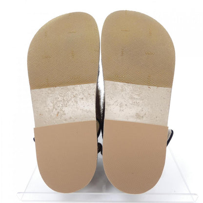 Chanel G35927Y56034 Harako Calfskin Suede Sandals