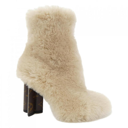 Louis Vuitton Silhouette Line Shearling Boots