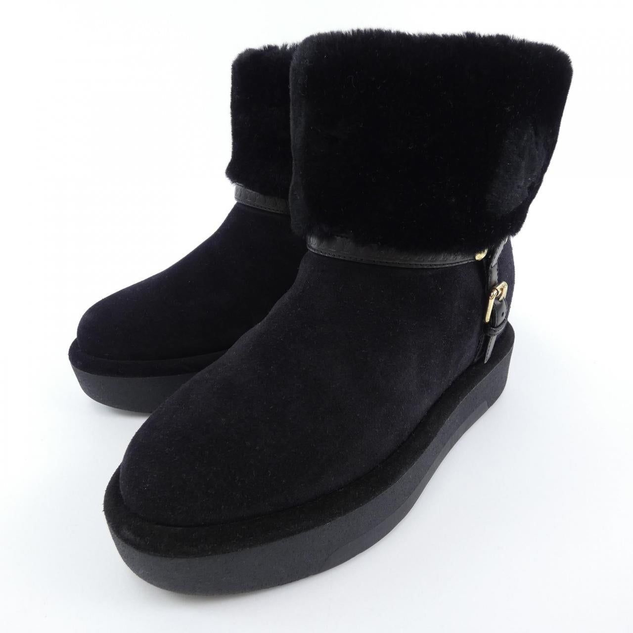 Louis Vuitton Aspen Line Suede Calf Leather Shearling Boots