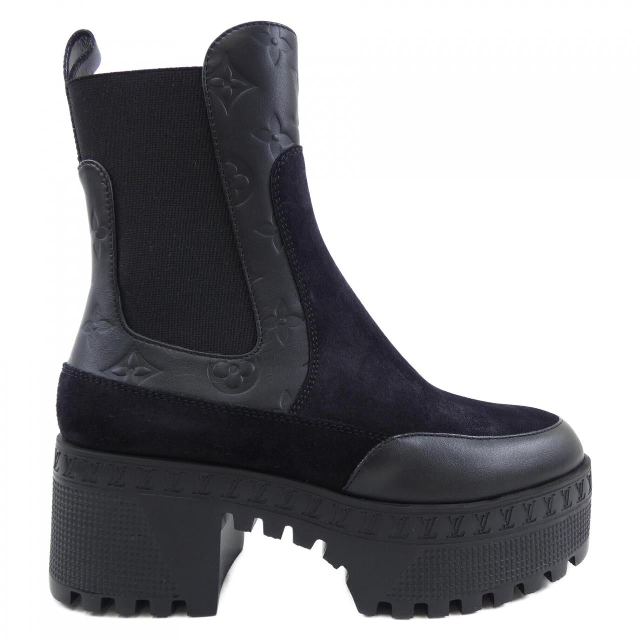 Louis Vuitton Laureate Line Suede Calf Boots