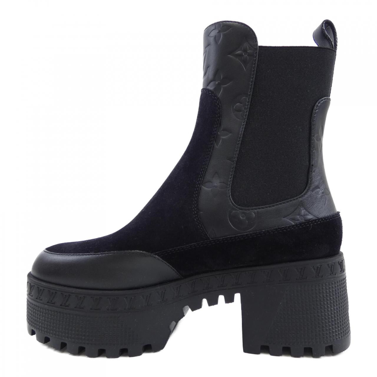 Louis Vuitton Laureate Line Suede Calf Boots