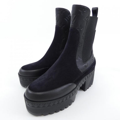 Louis Vuitton Laureate Line Suede Calf Boots