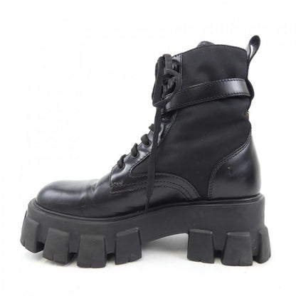 Prada 1T255M RE-NYLON Leather Boots
