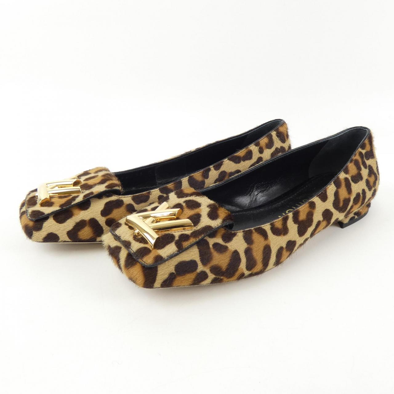 Louis Vuitton Shake Line Hairy Calf Flat Shoes