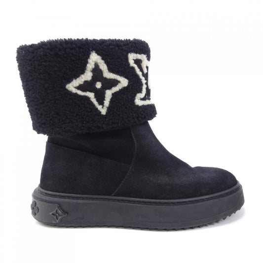 Louis Vuitton Snowdrop Line Shearling Boots