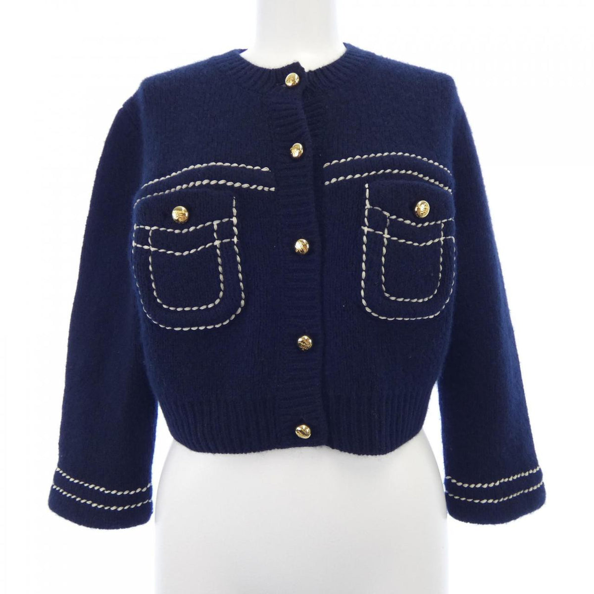 Prada P25M54 S000 1LSX Cashmere Cardigan